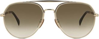 David Beckham DB 7037/G/S 06J/9K Mens Sunglasses Gold Size 61