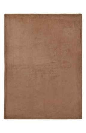 Lucky Brand Faux Fur Throw in Brown at Nordstrom Rack