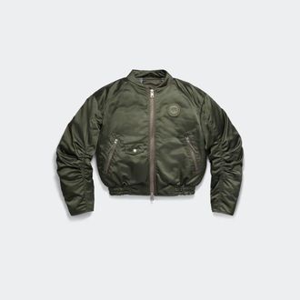 Canada Goose Blouson aviateur Jade (Femmes, Sagebrush, TP)