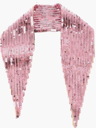 Dsquared2 Solid Color Sequined Foulard size Unica