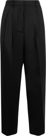 Parosh Black Gabardine Liliuxy Trousers