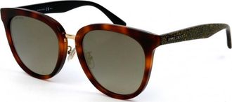Jimmy Choo London Womens CADE 55 F S OCY Sunglasses - Brown - One Size