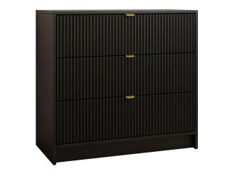 Mirjan24 C&oacute;moda Comfivo Larmire 102, Negro, Con Cajones, N&uacute;mero De Cajones: 0, 75x80x40cm