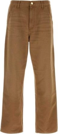 Carhartt Work in Progress Brown Flat Front Pants