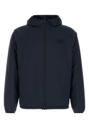 Burberry Padded Nylon Down Jacket - Navy