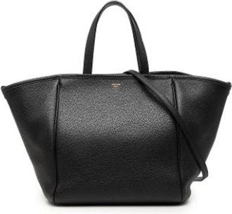 Celine Pre-owned Vintage Satchel - Dames - Vintage Shopper - Zwart - ONE Size - Leer - Vintage