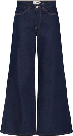 Ichi Ihtwiggy Wide Bukser - - Jeans - Donna - Blu - W27 L32