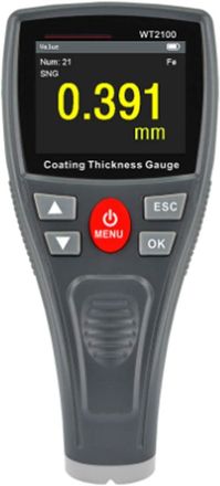 OEM Wt2100 Instrumento De Medici&oacute;n 3 En 1 Mini Medidor Digital De Espesor De Pel&iacute;cula De Recubrimiento Para Autom&oacute;viles, Probador De Pintura, Pantalla Lcd