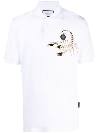 Philipp Plein Katoenen poloshirt - Wit