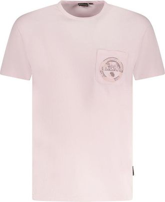 Napapijri Rosa Katoenen Heren T-shirt