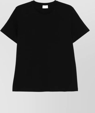 Saint Laurent cotton crew neck short sleeve t shirt