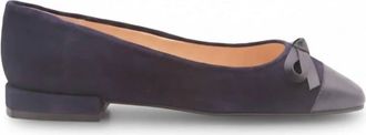 French Sole Womens Porsha Flat In Navy