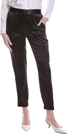 Go Silk GoSilk Lux Cargo Silk-Blend Pant