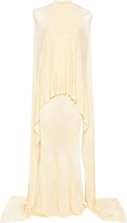 Self Portrait Maxi Jurk - Dames - Avondkleed - Geel - S - Kleedjes