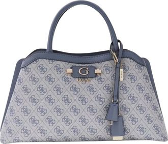 Guess Tassen, Dames, Grijs, ONE Size, Lindsey Handtas