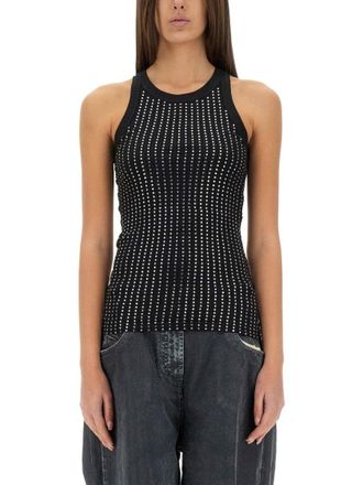 The Attico Tank Top Black
