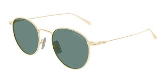 Montblanc MB0473S 004 Mens Sunglasses Gold Size 50