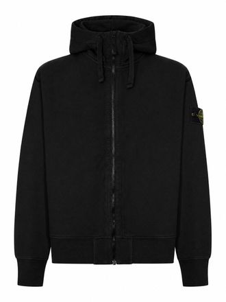 Stone Island COTTON ZIP-UP HOODIE - Stone Island - Man