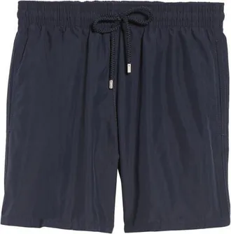 Vilebrequin Mens Solid Swim Trunks in Navy at Nordstrom, Size Xxx-Large