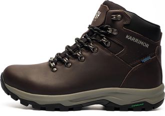 Karrimor Premium Mendip 4 Mens Waterproof Hiking Boots - Brown - Size UK 10