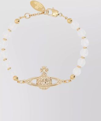 Vivienne Westwood beaded bracelet orb pendant