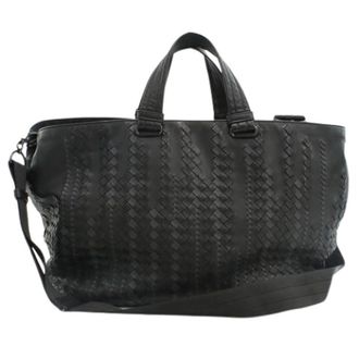 Bottega Veneta Pre-owned Tote Bags, male, Black, Size: ONE SIZE Pre-owned Vintage Tote Bag