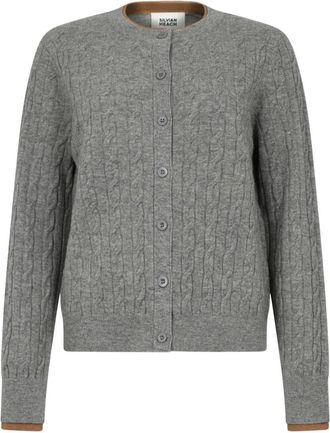 Silvian Heach Korlin Cardigan - Dames - Vesten - Grijs - XS - Wol - Truien & Vesten