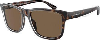 Emporio Armani EA4208 605273 Mens Sunglasses Tortoiseshell Size 56