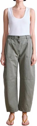 Apiece Apart Marina Chill Pant In Thyme