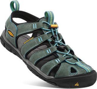 Keen Keen 1014371, womens Clearwater Cnx Leather-w, Mineral Blue/Yellow, 7.5 UK (10 US)