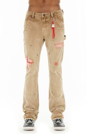 Cult of Individuality Lenny 603 Carpenter Bootcut Jeans in Khaki Canvas at Nordstrom, Size 32