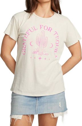 Chaser Tequila Tee In Oatmeal
