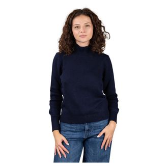 Gran Sasso Dames, Truien, Blauw, Maat: 2XS