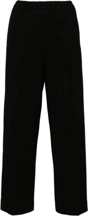 Fabiana Filippi Elegante Broeken - Dames - Straight fit broeken - Zwart - S - Broeken