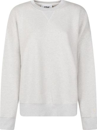 Golden Goose Star Double-Layer Sweatshirt - Dames - Sweatshirts - Grijs - S - Katoen - Hoodies & sweatvesten