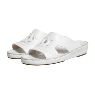 Dolce & Gabbana Wedges, male, White, Size: 11 US Cutout Slides