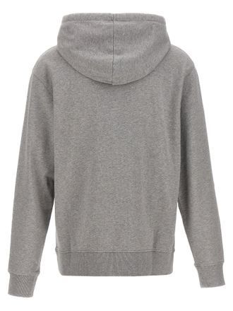 J.W.Anderson Logo-Embroidered Hoodie - Grey
