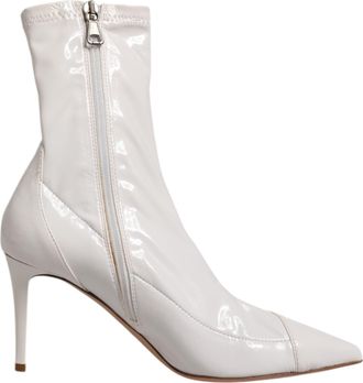 Elisabetta Franchi Stiletto Heels Mid Calf Boots Womens Shoes (Pre-Owned)