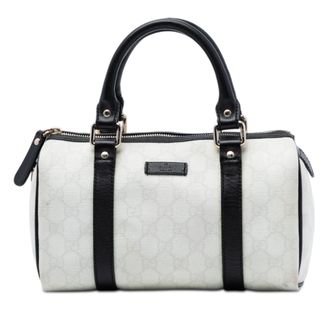 Gucci Tweedehands Kleine GG Supreme Joy Boston Bag