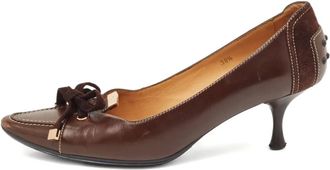 Tod's Pumps in pelle con tacco 55mm - Marrone