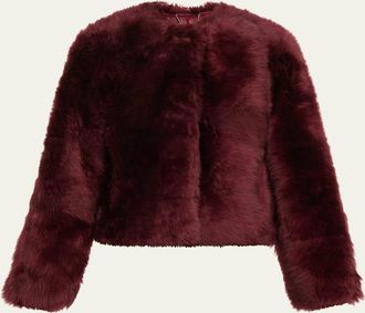 SIMKHAI Natasha Shearling Jacket