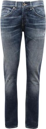 Dondup Heren, Jeans, Blauw, Maat: W31 Katoen