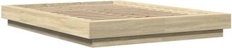 vidaXL Vidaxl - Estructura De Cama Madera De Ingenier&iacute;a Roble Sonoma 140x200 Cm