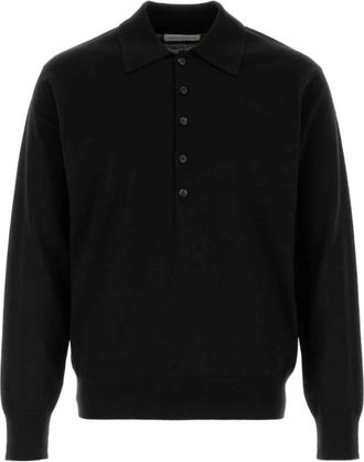 Dries Van Noten Truien & Vesten, Heren, Zwart, M, Wol, Sweatshirt