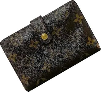 Louis Vuitton Pre-owned Wallets, female, Brown, Size: ONE SIZE Pre-owned Canvas wallets