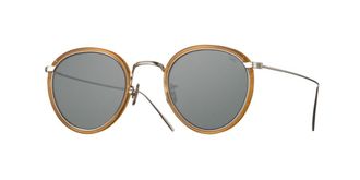 Eyevan 7285 717E 8002 Mens Sunglasses Yellow Size 46