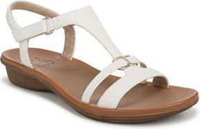 Naturalizer Sofia Sandal in Warm White Faux Canvas at Nordstrom Rack, Size 9.5