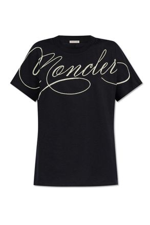 Moncler T-shirt With Embroidered Logo