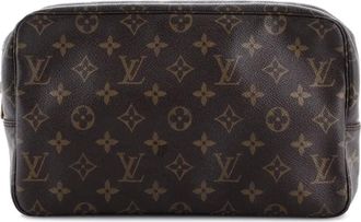 Louis Vuitton Trousse Toiletry Monogram Canvas 28 pouch - Bruin