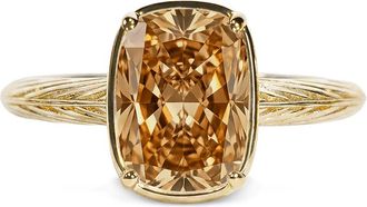 Sterling Forever Sterling Silver Mini Champagne Elongated Cushion Ring